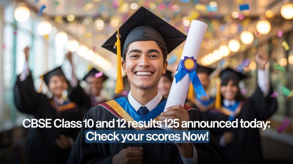 CBSE Class 10 and 12 Results 2025 Announced Today: Check Your Scores Now!