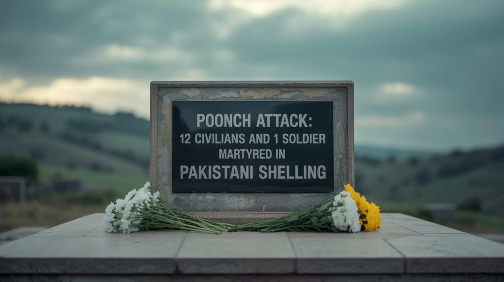 Poonch Attack: 12 Civilians and 1 Soldier Martyred in Pakistani Shelling